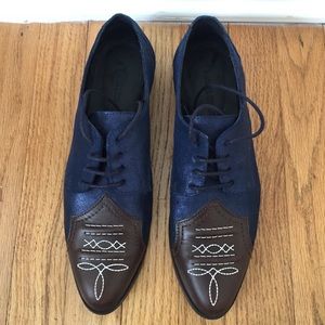 Rachel Comey Rhea Oxfords, Noble Blue